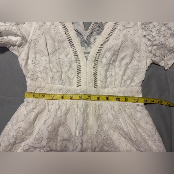 Kate Spade Bohemian White Lace Dress Size 8 (fits small) - Picture 10 of 10